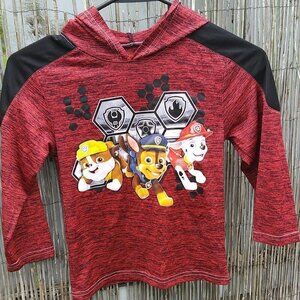 Boy's Nickelodeon Paw Patrol Long Sleeve Tshirt Hoodie - S (4)